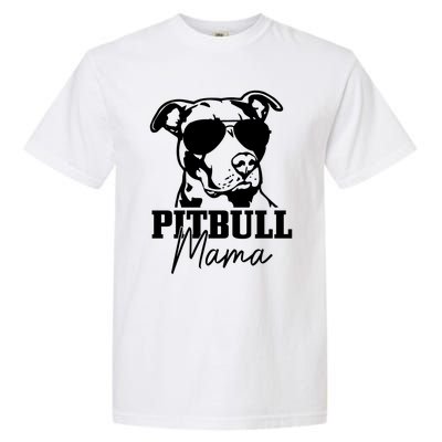 Pitbull Mom Funny Cute Dog Pitbull Mama Gift Garment-Dyed Heavyweight T-Shirt