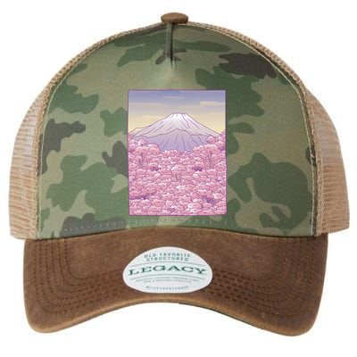 Pastel Mount Fuji Legacy Tie Dye Trucker Hat