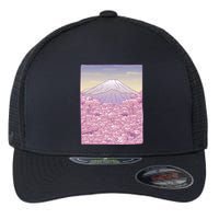 Pastel Mount Fuji Flexfit Unipanel Trucker Cap