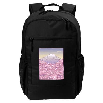 Pastel Mount Fuji Backpack