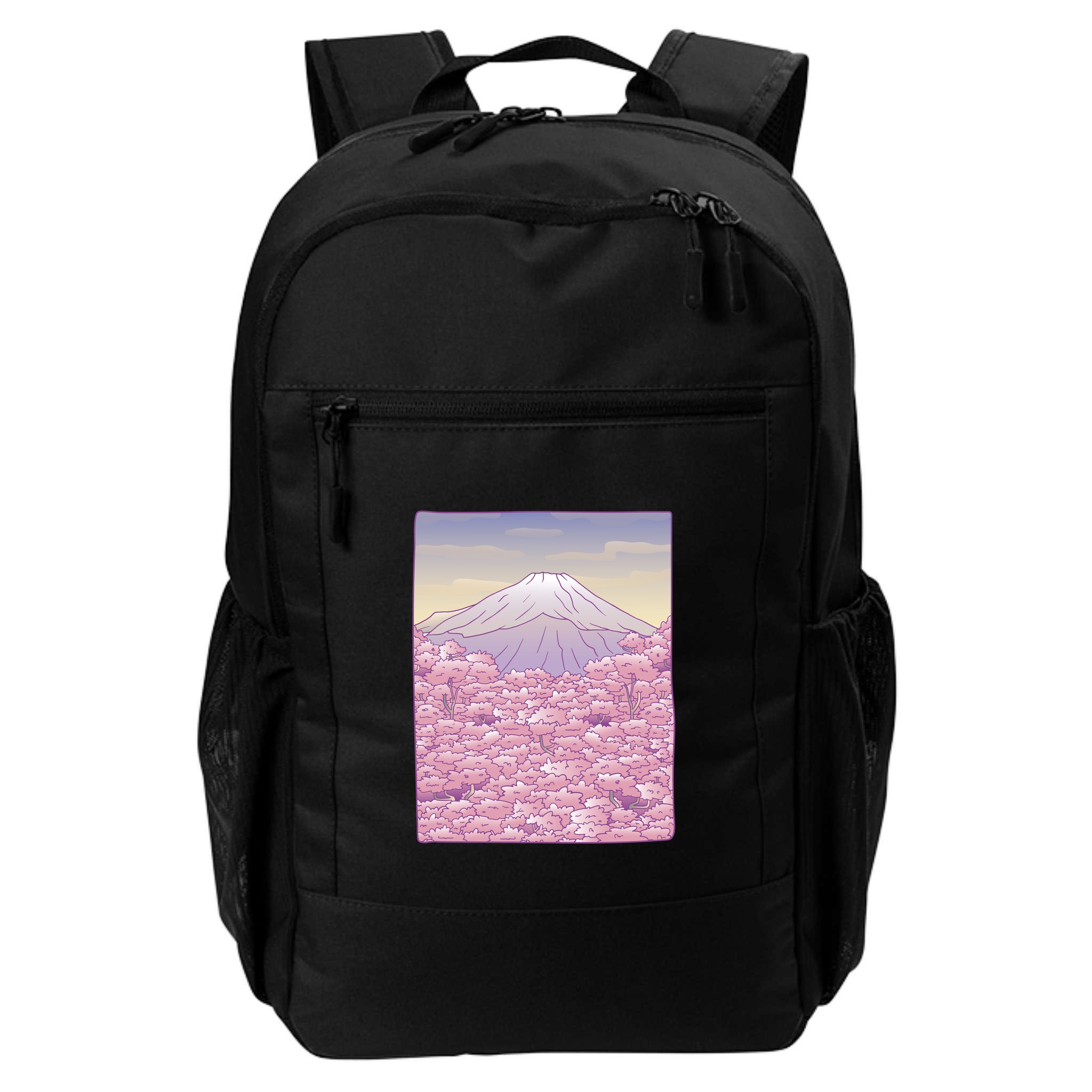 Pastel Mount Fuji Backpack