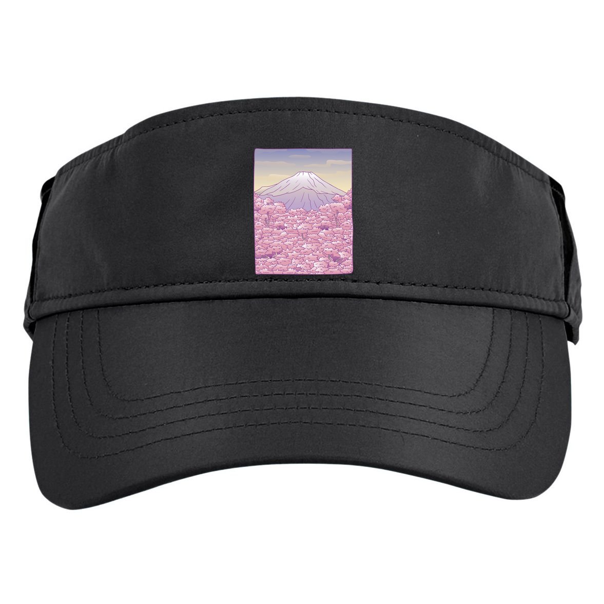 Pastel Mount Fuji Adult Drive Performance Visor