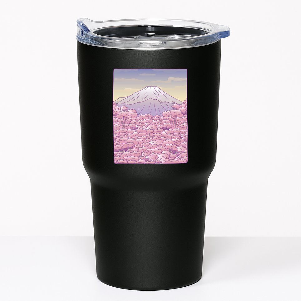Pastel Mount Fuji Tumbler