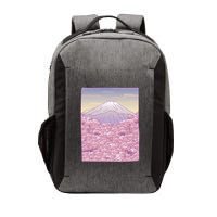 Pastel Mount Fuji Vector Backpack