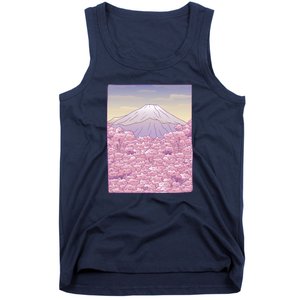 Pastel Mount Fuji Tank Top