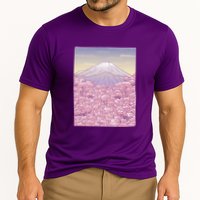 Pastel Mount Fuji Cooling Performance Crew T-Shirt