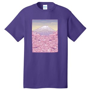 Pastel Mount Fuji Tall T-Shirt