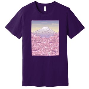 Pastel Mount Fuji Premium T-Shirt