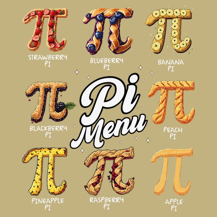 Pi Menu Funny Math Teacher Pi Day 3 Button