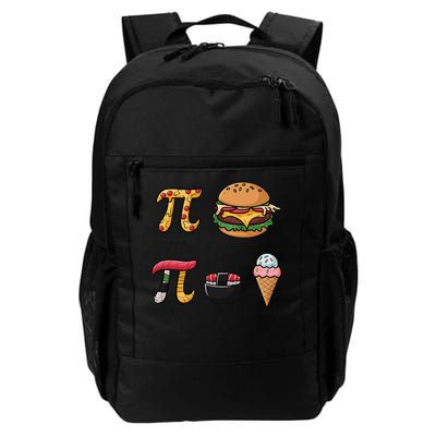 Pie Menu Funny Pi Day Pi 3 Daily Commute Backpack