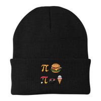 Pie Menu Funny Pi Day Pi 3 Knit Cap Winter Beanie
