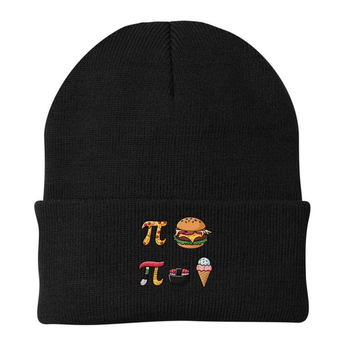 Pie Menu Funny Pi Day Pi 3 Knit Cap Winter Beanie