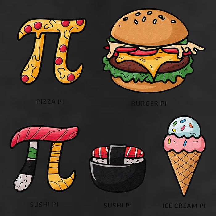 Pie Menu Funny Pi Day Pi 3 Knit Cap Winter Beanie