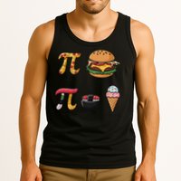 Pie Menu Funny Pi Day Pi 3 Tank Top