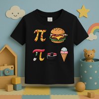 Pie Menu Funny Pi Day Pi 3 Toddler T-Shirt