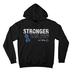 Positive Message For Women Colon Cancer Awareness Hoodie