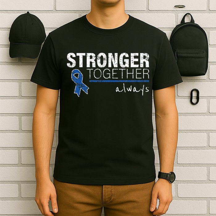 Positive Message For Women Colon Cancer Awareness T-Shirt