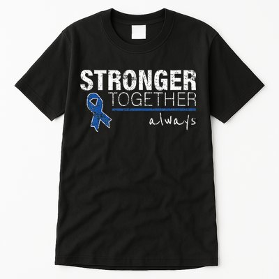 Positive Message For Women Colon Cancer Awareness Tall T-Shirt