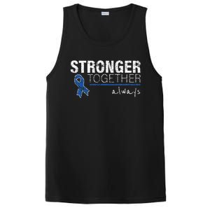 Positive Message For Women Colon Cancer Awareness PosiCharge Competitor Tank