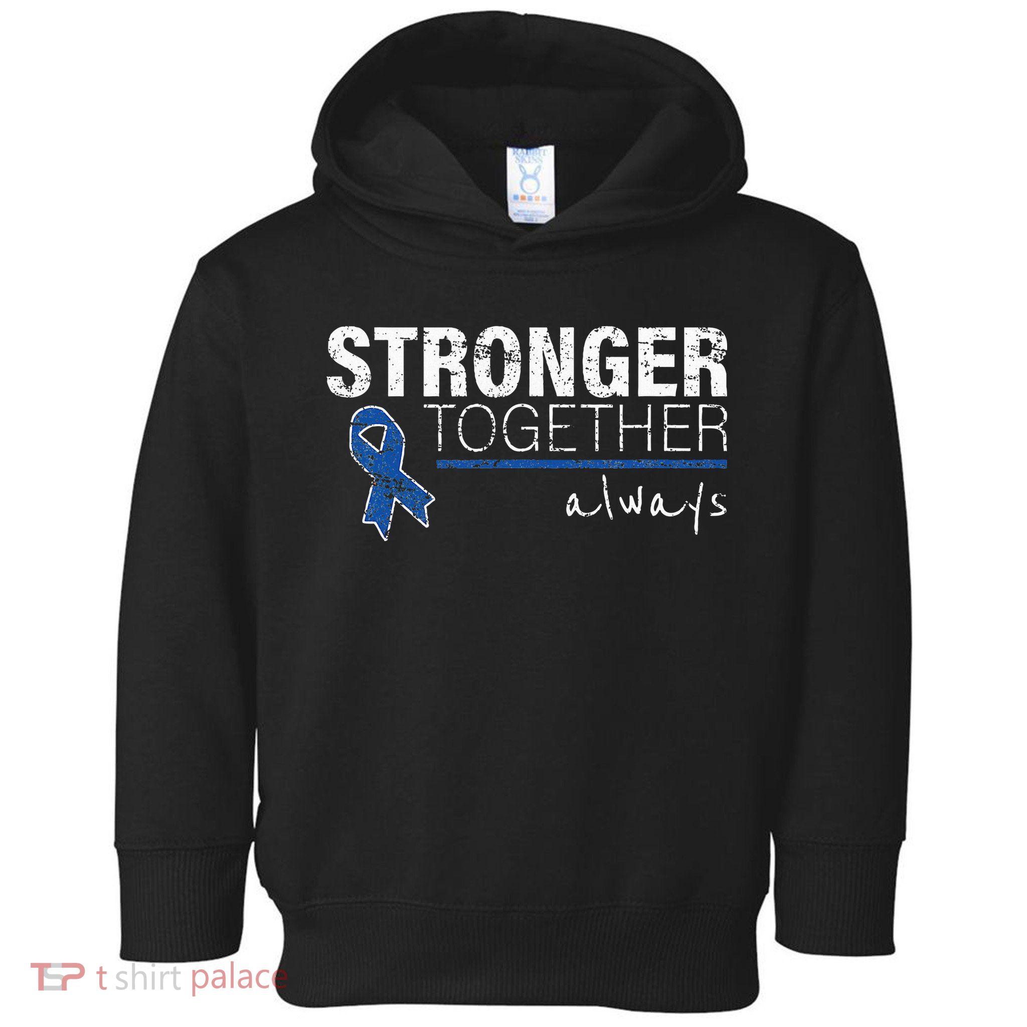 Positive Message For Women Colon Cancer Awareness Toddler Hoodie