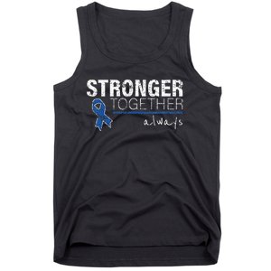 Positive Message For Women Colon Cancer Awareness Tank Top