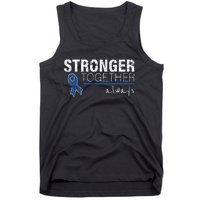 Positive Message For Women Colon Cancer Awareness Tank Top