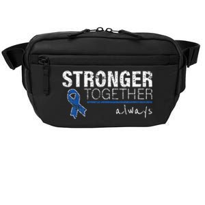 Positive Message For Women Colon Cancer Awareness Crossbody Pack