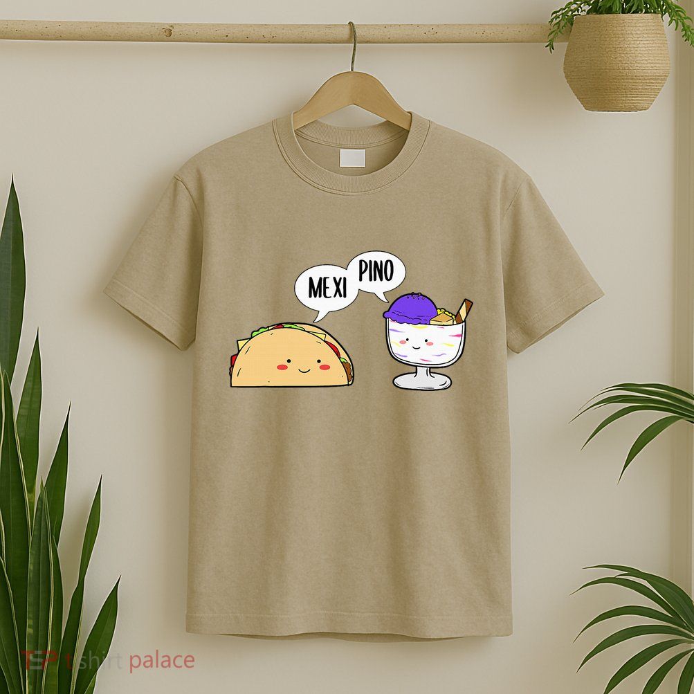 Philippines Mexico Filipino Proud Mexipino Halo Halo Dessert T-Shirt