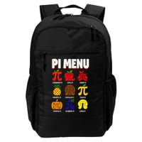 Pie Menu Funny Pi Day Pi 3 Daily Commute Backpack