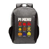 Pie Menu Funny Pi Day Pi 3 Vector Backpack