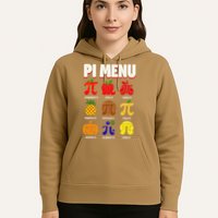 Pie Menu Funny Pi Day Pi 3 Hoodie