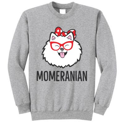 Pomeranian Mom Funny Momeranian Cute Pomeranian Sweatshirt