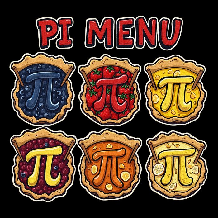 Pi Menu Funny Pi Pi 3 Performance Long Sleeve Polo