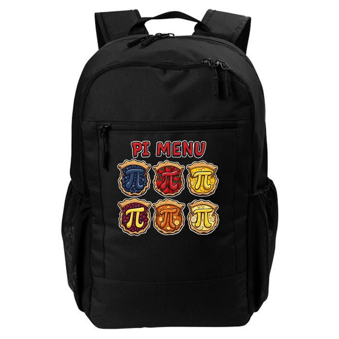 Pi Menu Funny Pi Pi 3 Daily Commute Backpack