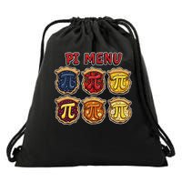 Pi Menu Funny Pi Pi 3 Drawstring Bag