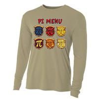 Pi Menu Funny Pi Pi 3 Cooling Performance Long Sleeve Crew