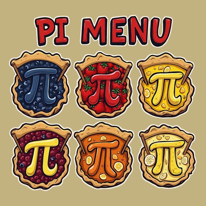 Pi Menu Funny Pi Pi 3 Cooling Performance Long Sleeve Crew