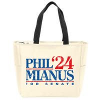 Phil Mianus For Senate 2024 Phil Mianus Election Zip Tote Bag