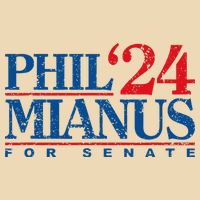 Phil Mianus For Senate 2024 Phil Mianus Election Zip Tote Bag