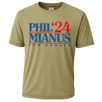 Phil Mianus For Senate 2024 Phil Mianus Election Cooling Performance Crew T-Shirt