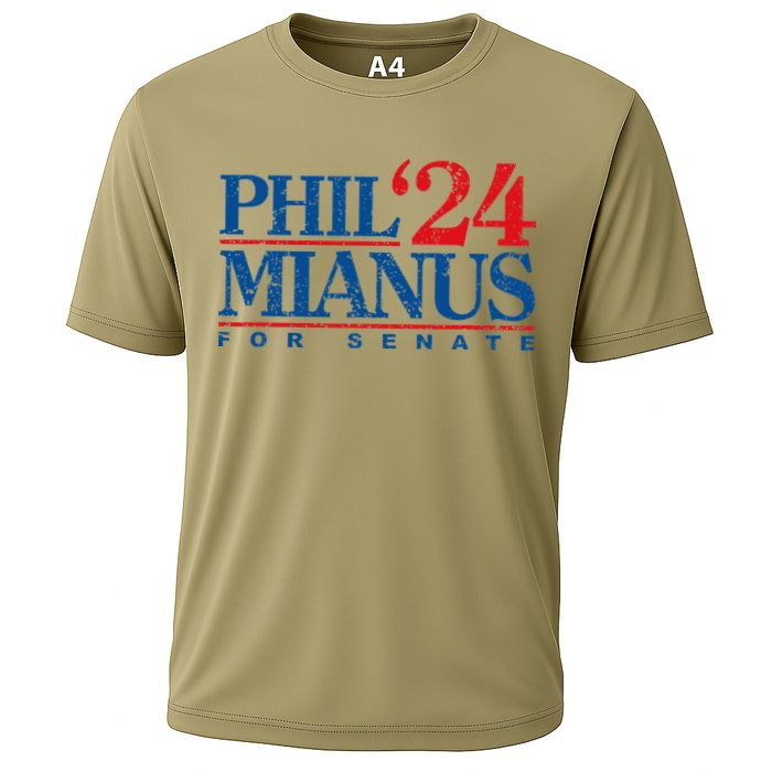 Phil Mianus For Senate 2024 Phil Mianus Election Cooling Performance Crew T-Shirt