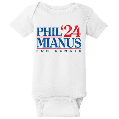 Phil Mianus For Senate 2024 Phil Mianus Election Baby Bodysuit