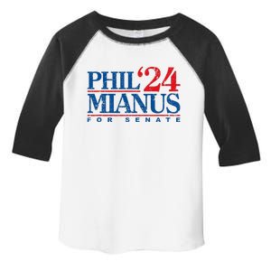 Phil Mianus For Senate 2024 Phil Mianus Election Toddler Fine Jersey T-Shirt