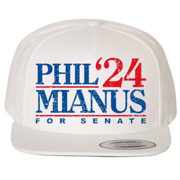 Phil Mianus For Senate 2024 Phil Mianus Election Wool Snapback Cap