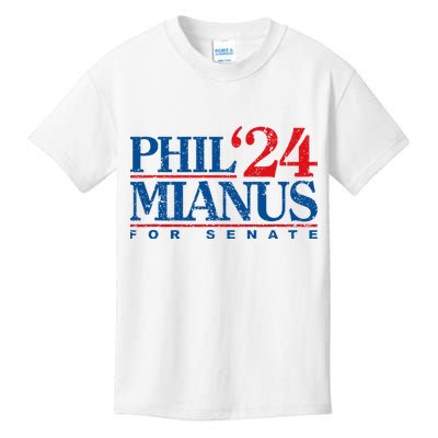 Phil Mianus For Senate 2024 Phil Mianus Election Kids T-Shirt