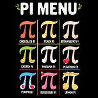 Pi Menu Funny Pi 3 Full-Length Apron With Pockets