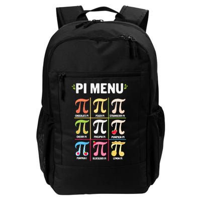 Pi Menu Funny Pi 3 Daily Commute Backpack