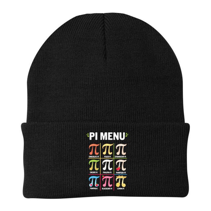 Pi Menu Funny Pi 3 Knit Cap Winter Beanie