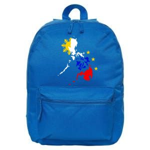 Philippine Map Funny Gift 16 in Basic Backpack