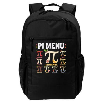 Pi Menu Funny Pi 3 Daily Commute Backpack